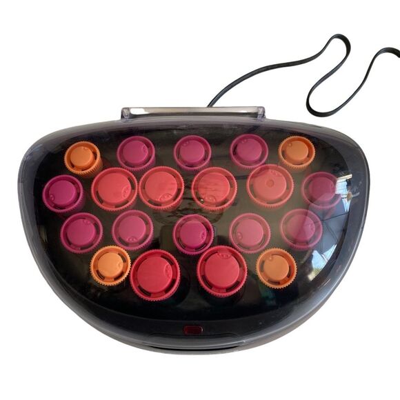 Remington H-5600 Flocked Hot Rollers Near New No Clips - Picture 2 of 9